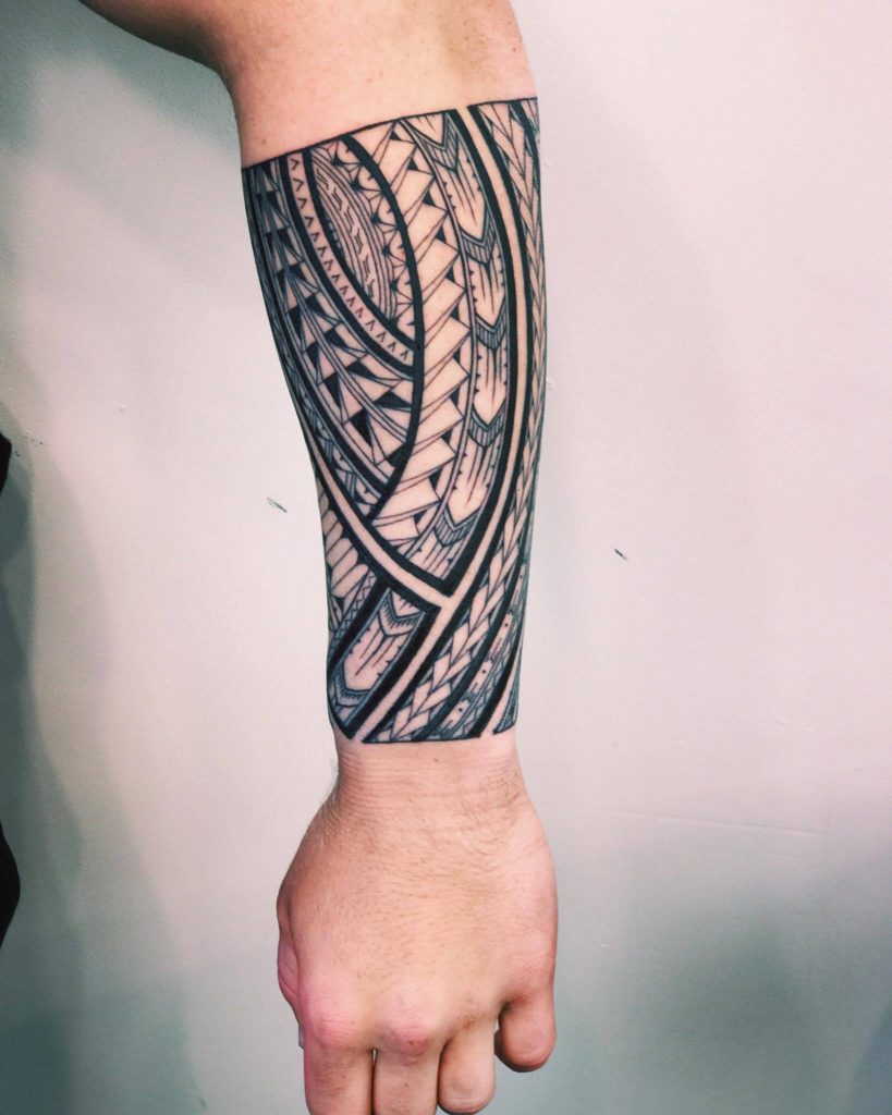 First tattoo!! Forearm bands done by Chris at Valkyrie Tattoos in Cardiff.  : r/tattoos