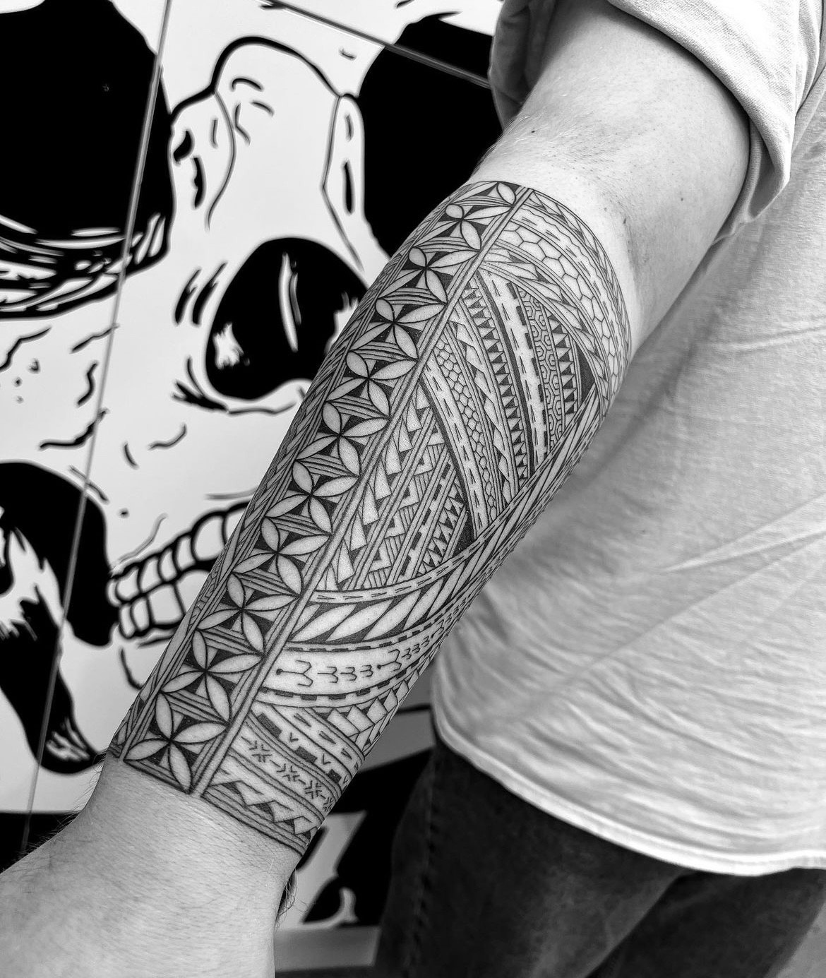 Buy Polynesian Arm Band Tattoo Arm Band Temporary Tattoo / Polynesian  Armband Tattoo / Samoan Armband Tattoo / Tongan Armband Tattoo / Tattoo  Online in India - Etsy