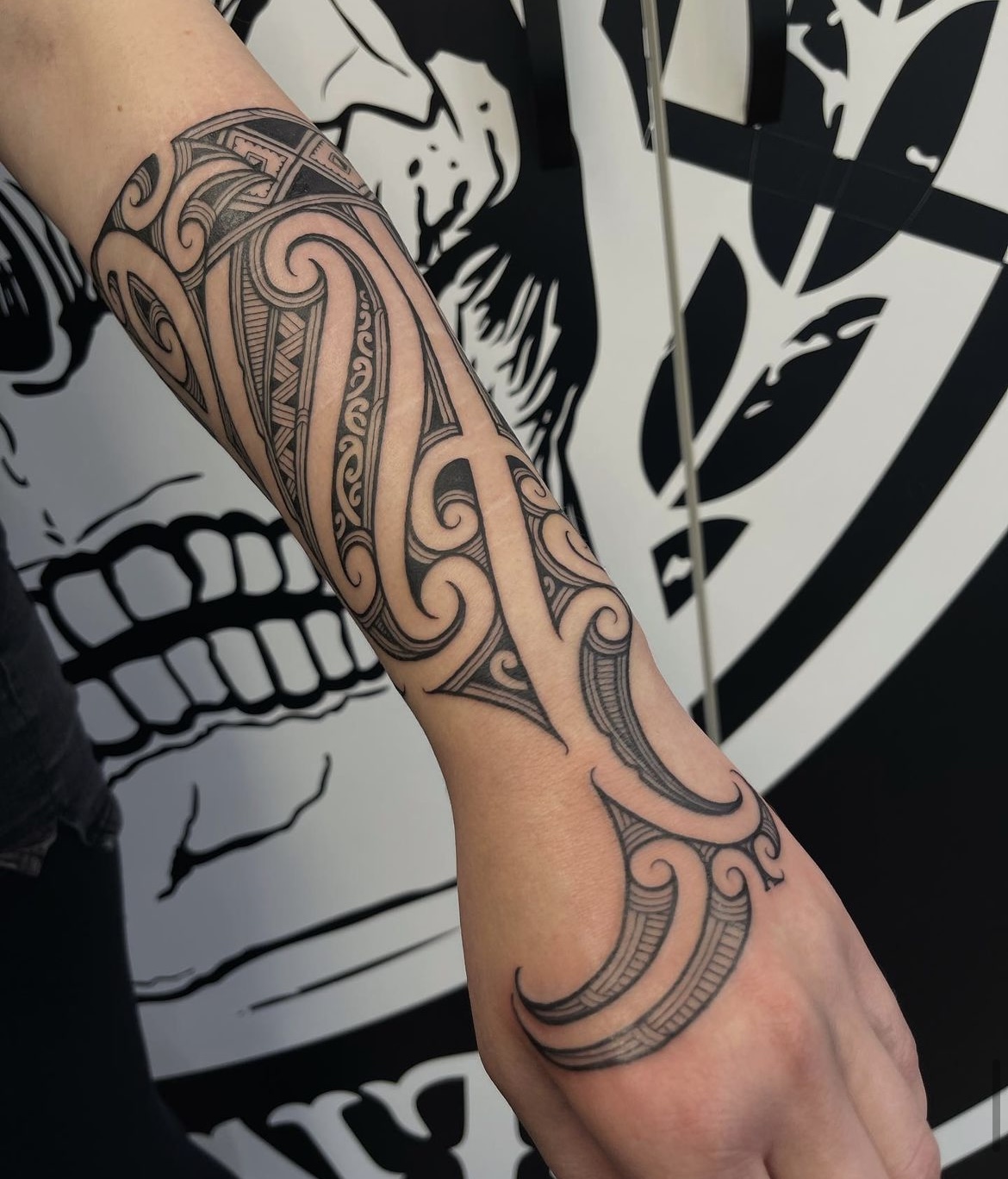 Tattoo uploaded by Tuigamala Andy • #freehand #mixed #polynesian forearm  tattoo #samoan #maori #kirituhi • Tattoodo