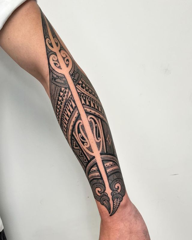 Temporary Tattoos In Maori Design for costumes | - Karneval Universe